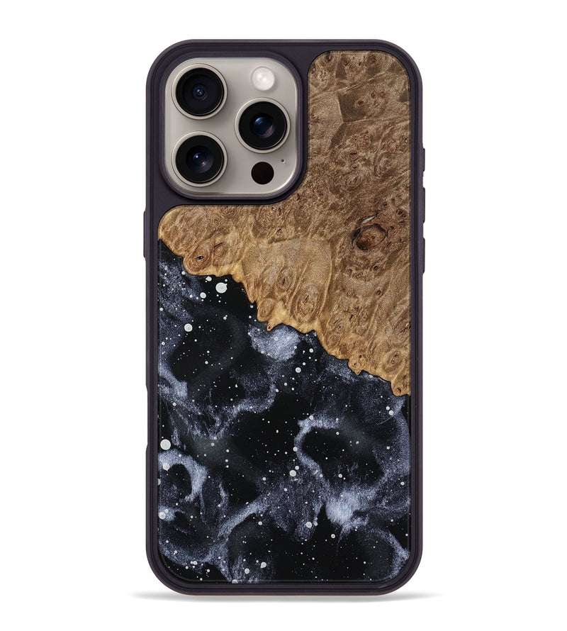 iPhone 16 Pro Max Wood Phone Case - Bear (Cosmos, 762403)