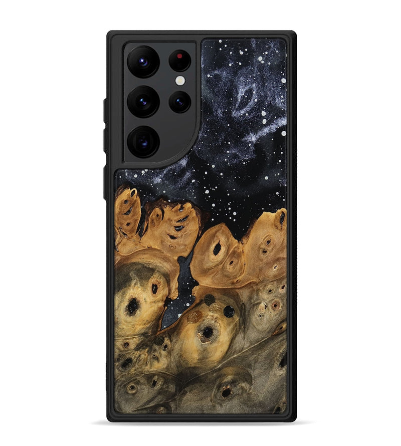 Galaxy S22 Ultra Wood Phone Case - Violet (Cosmos, 762423)