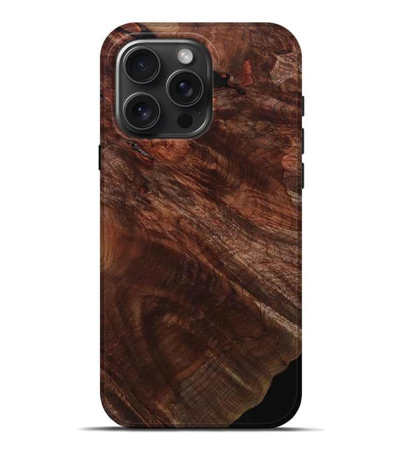 iPhone 16 Pro Max Wood Live Edge Phone Case - Liana (Wood Burl, 762441)