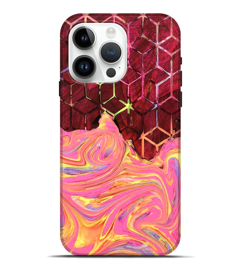 iPhone 15 Pro Max Wood Live Edge Phone Case - Alexys (Pattern, 762449)