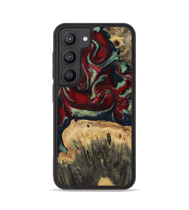 Galaxy S23 Wood Phone Case - Davian (Red, 762495)