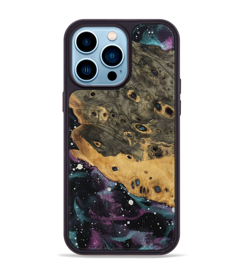 iPhone 14 Pro Max Wood Phone Case - Olga (Cosmos, 762517)