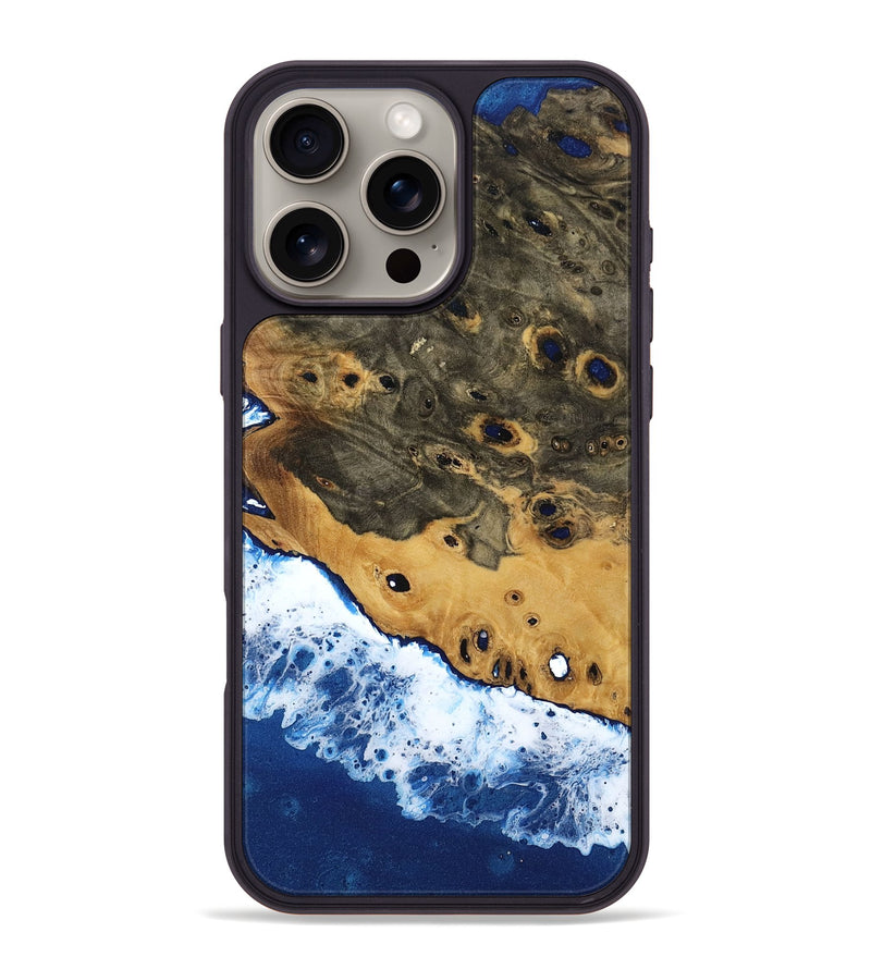 iPhone 16 Pro Max Wood Phone Case - Ettie (Coastal, 762521)
