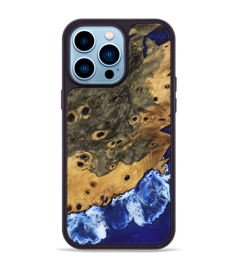 iPhone 14 Pro Max Wood Phone Case - Corene (Coastal, 762523)