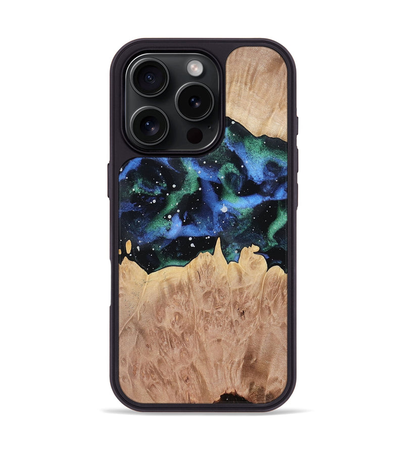 iPhone 16 Pro Wood Phone Case - Poppy (Cosmos, 762551)