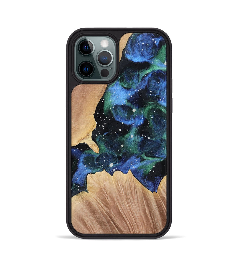 iPhone 12 Pro Wood Phone Case - Kaitlyn (Cosmos, 762556)