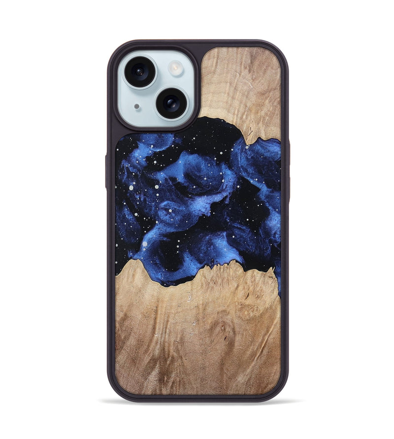 iPhone 15 Wood Phone Case - Javion (Cosmos, 762561)