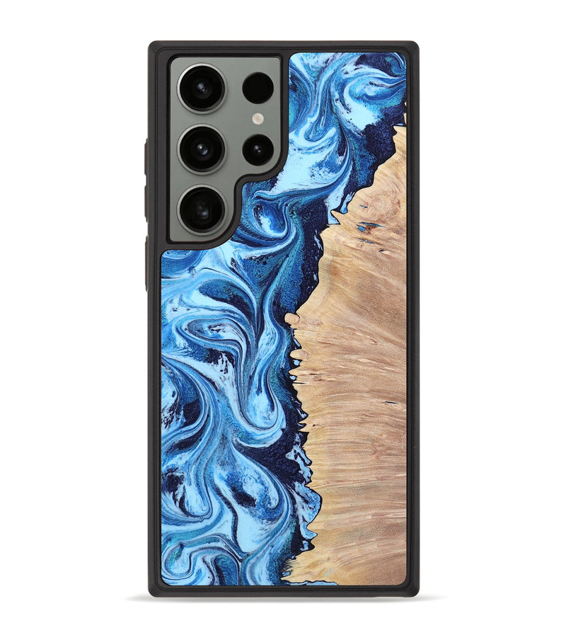 Galaxy S23 Ultra Wood Phone Case - Kerry (Blue, 762592)