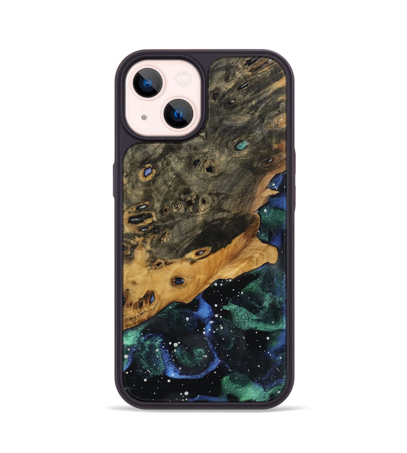 iPhone 14 Wood Phone Case - Barney (Cosmos, 762595)