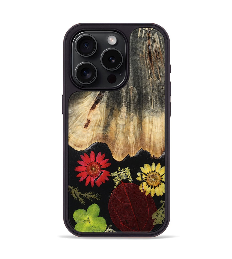 iPhone 15 Pro Wood Phone Case - Indy (Bloom, 762692)