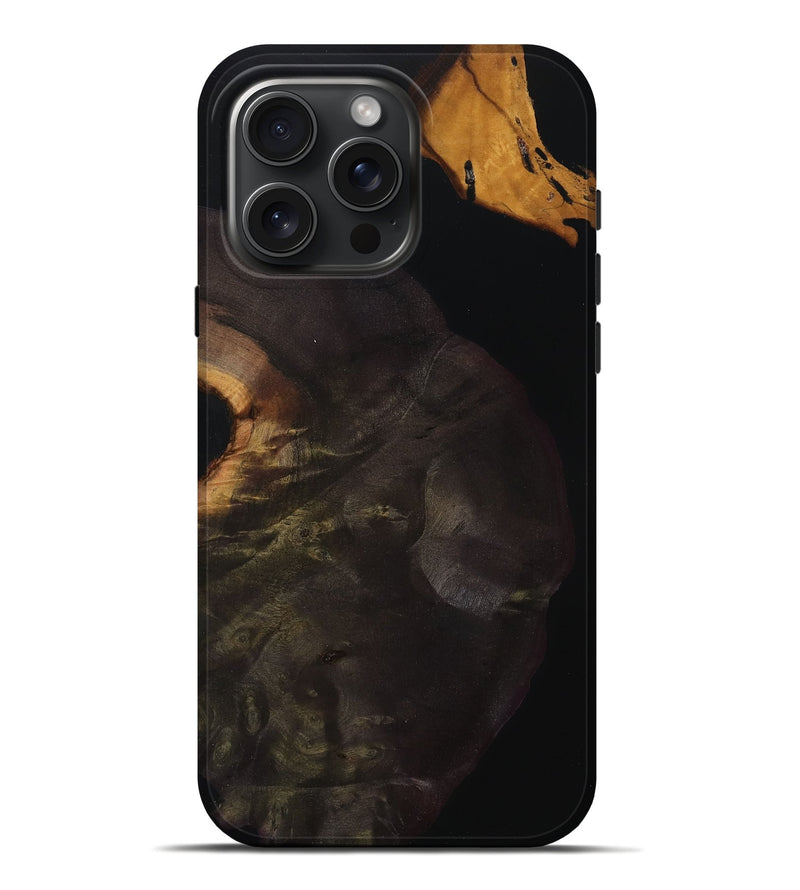 iPhone 16 Pro Max Wood Live Edge Phone Case - Karl (Wood Burl, 762743)
