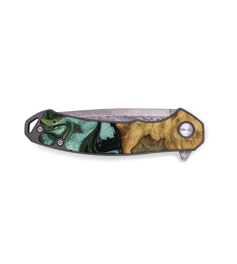 EDC Wood Pocket Knife - Irwin (Green, 762915)