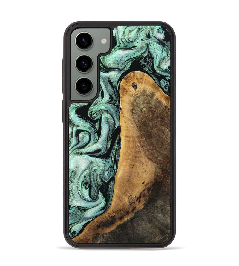 Galaxy S23 Plus Wood Phone Case - Anjali (Green, 762920)