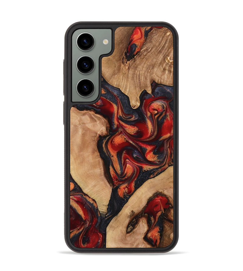 Galaxy S23 Plus Wood Phone Case - Queen (Red, 762928)