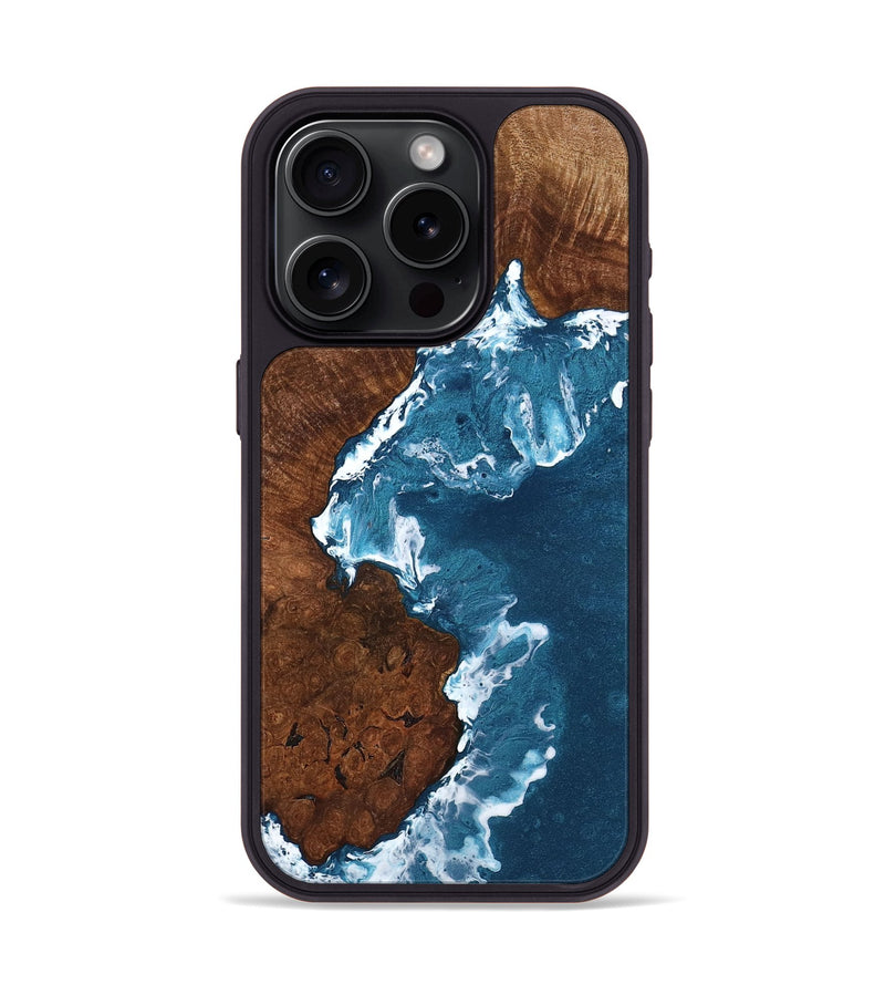 iPhone 15 Pro Wood Phone Case - Joy (Coastal, 763018)