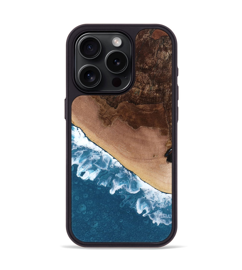 iPhone 15 Pro Wood Phone Case - Zachary (Coastal, 763019)