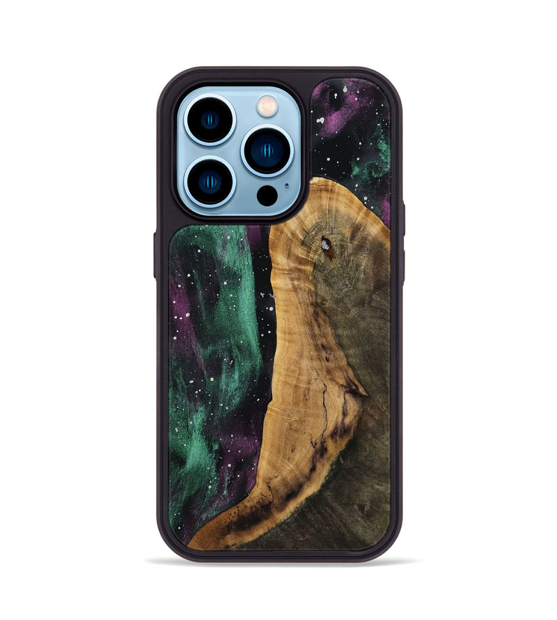 iPhone 14 Pro Wood Phone Case - Cale (Cosmos, 763209)