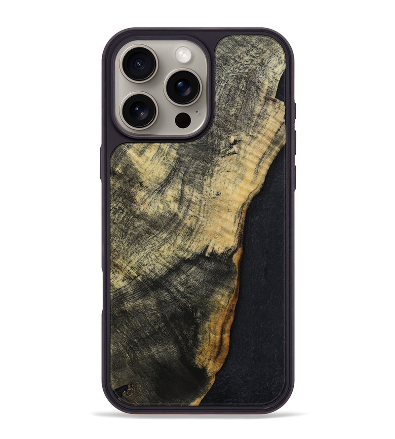 iPhone 16 Pro Max Wood Phone Case - Charles (Wood Burl, 763233)