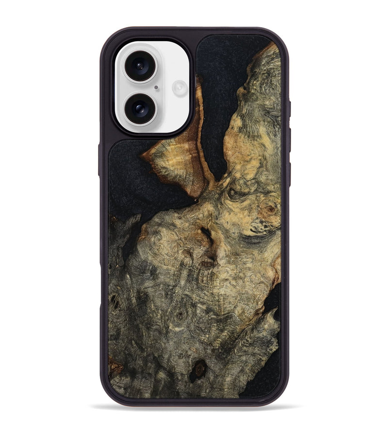 iPhone 16 Plus Wood Phone Case - Vanessa (Wood Burl, 763258)