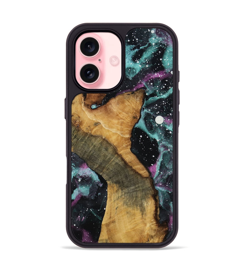 iPhone 16 Wood Phone Case - Lavinia (Cosmos, 763323)