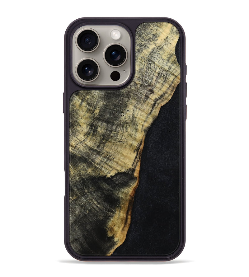 iPhone 16 Pro Max Wood Phone Case - Orpha (Wood Burl, 763343)