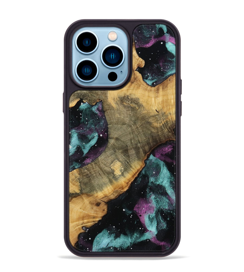 iPhone 14 Pro Max Wood Phone Case - Elva (Cosmos, 763357)