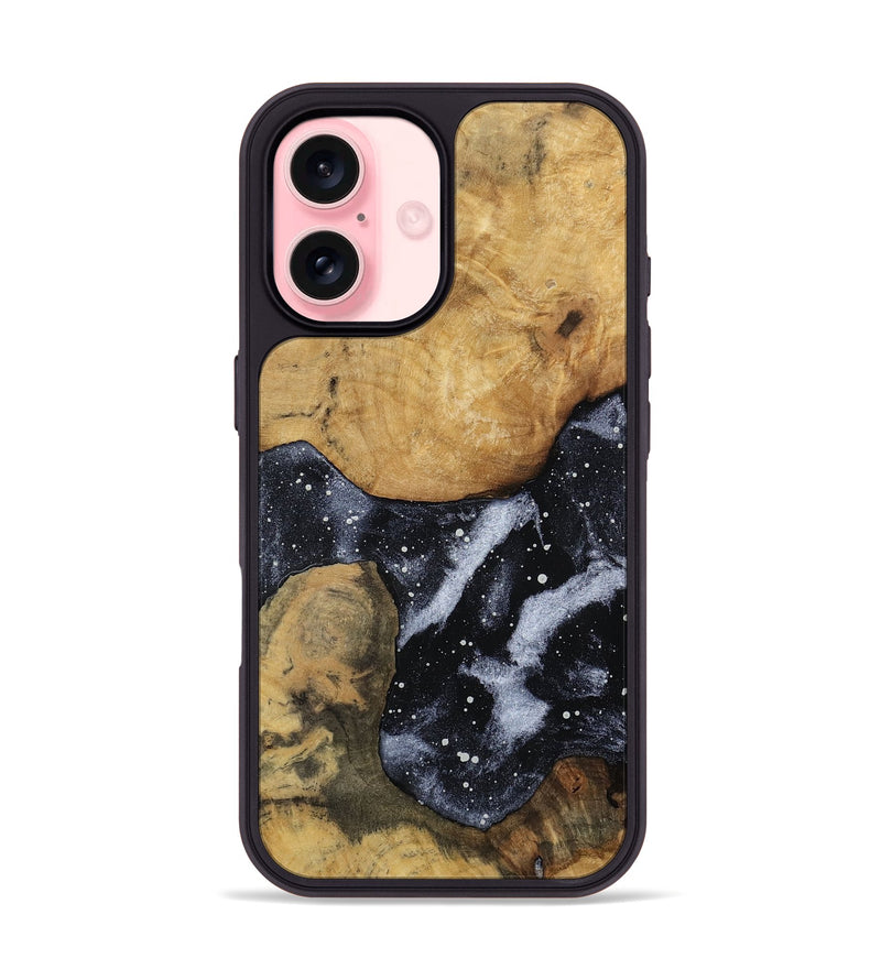 iPhone 16 Wood Phone Case - Lashawn (Cosmos, 763384)