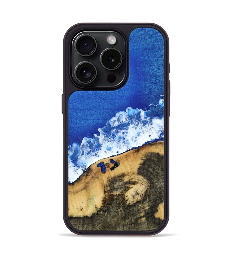 iPhone 15 Pro Wood Phone Case - Melva (Coastal, 763403)