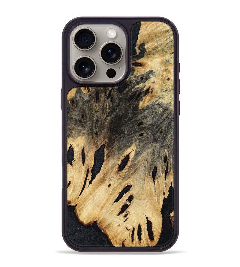 iPhone 16 Pro Max Wood Phone Case - Bette (Wood Burl, 763411)