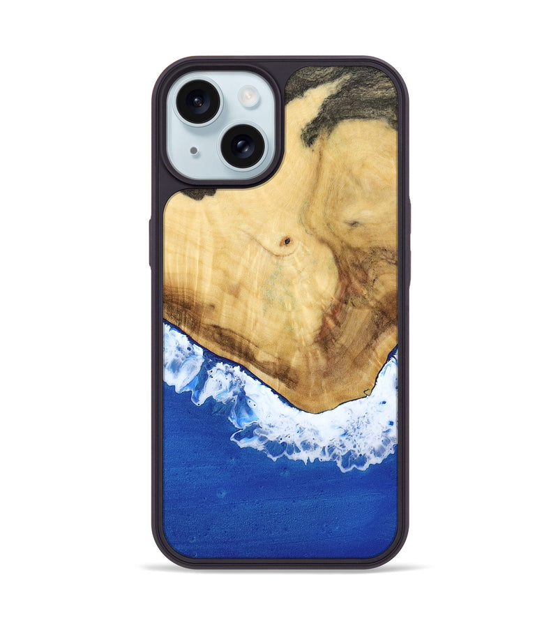 iPhone 15 Wood Phone Case - Vilma (Coastal, 763420)