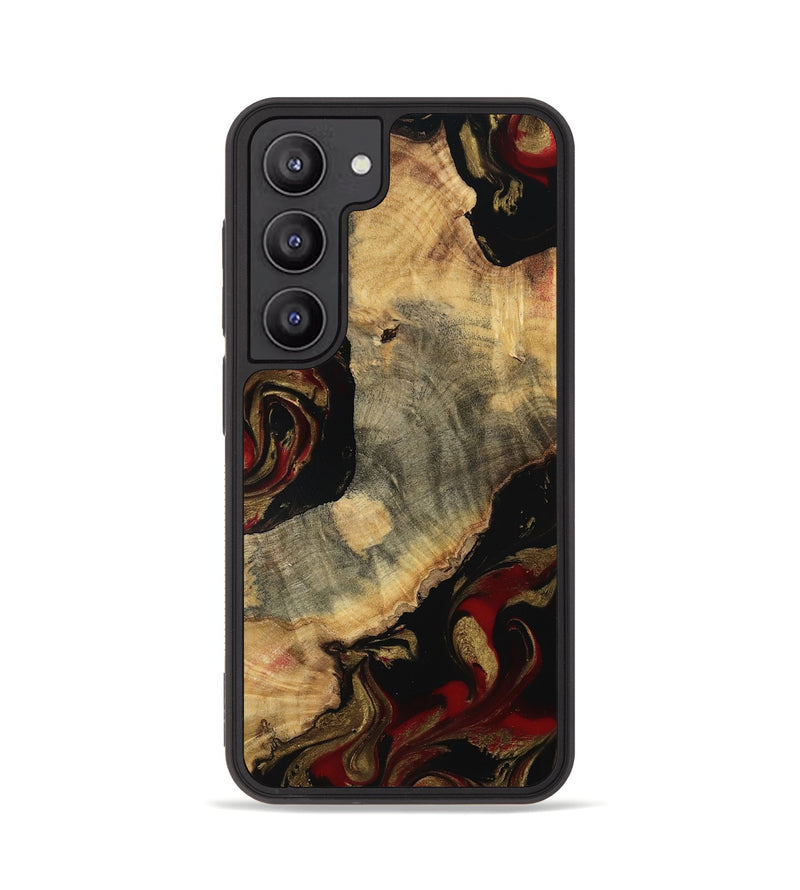 Galaxy S23 Wood Phone Case - Madisyn (Red, 763433)