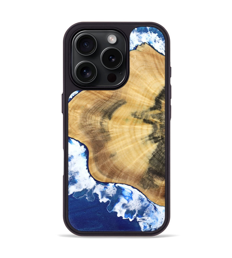 iPhone 16 Pro Wood Phone Case - Flora (Coastal, 763453)