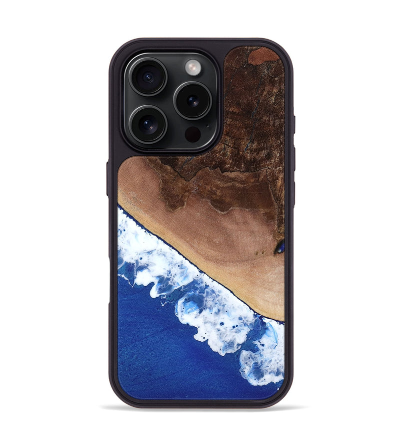 iPhone 16 Pro Wood Phone Case - Tamara (Coastal, 763466)