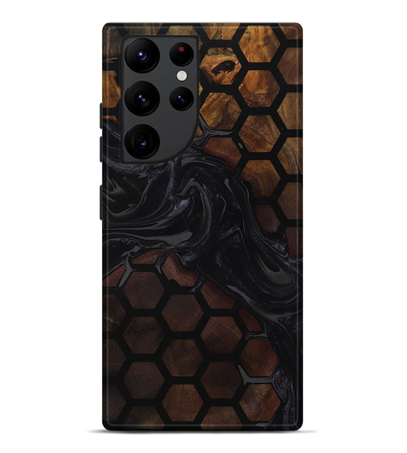 Galaxy S22 Ultra Wood Live Edge Phone Case - Jerry (Pattern, 763498)