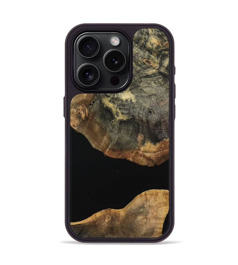 iPhone 15 Pro Wood Phone Case - Elvis (Wood Burl, 763529)