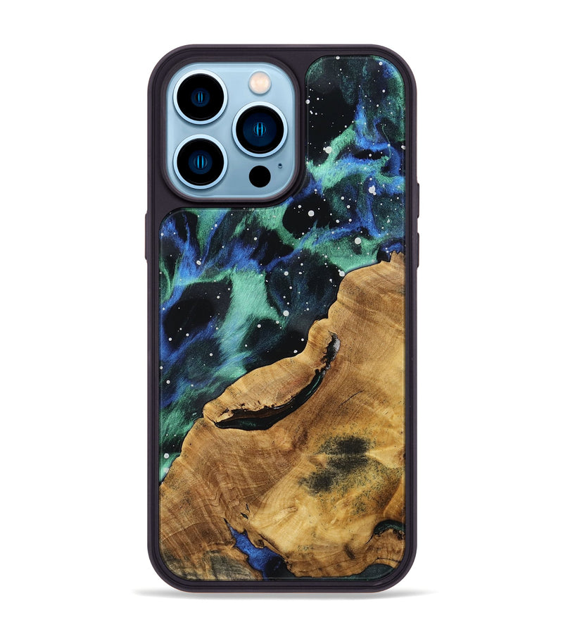 iPhone 14 Pro Max Wood Phone Case - Ailany (Cosmos, 763560)