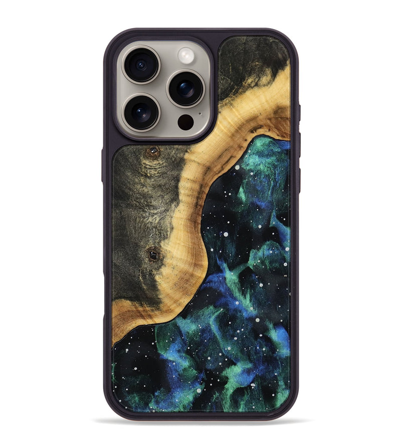 iPhone 16 Pro Max Wood Phone Case - Shelba (Cosmos, 763562)