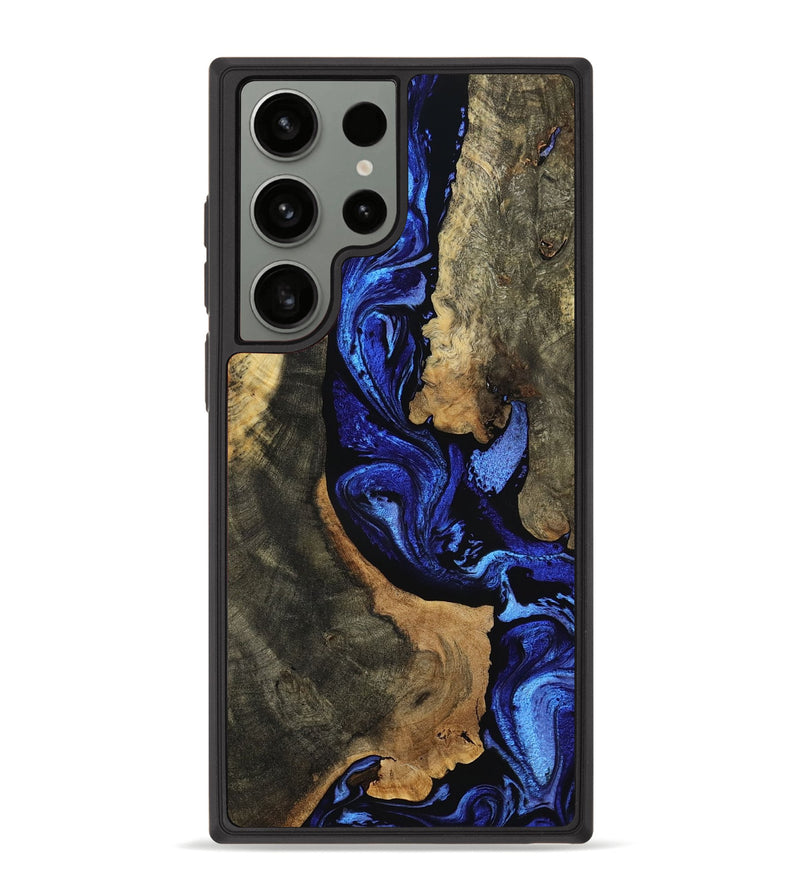 Galaxy S23 Ultra Wood Phone Case - Walton (Blue, 763583)