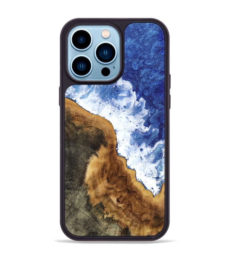 iPhone 14 Pro Max Wood Phone Case - Alvah (Coastal, 763688)