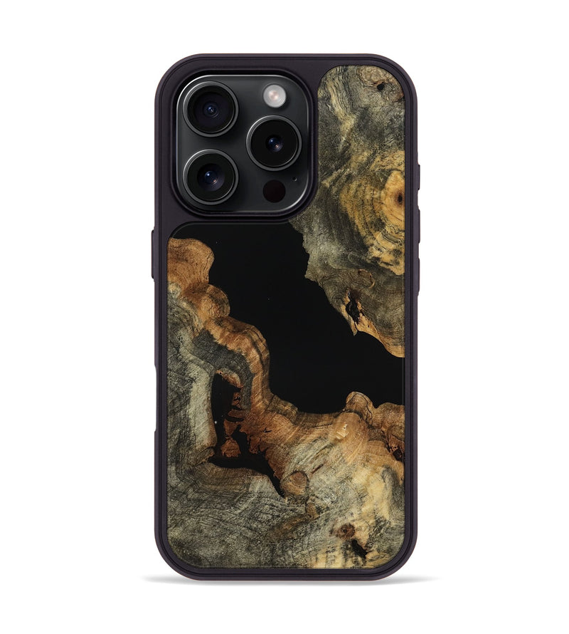 iPhone 16 Pro Wood Phone Case - Tawana (Wood Burl, 763691)
