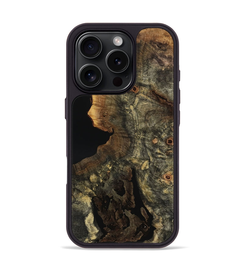iPhone 16 Pro Wood Phone Case - Cloe (Wood Burl, 763703)