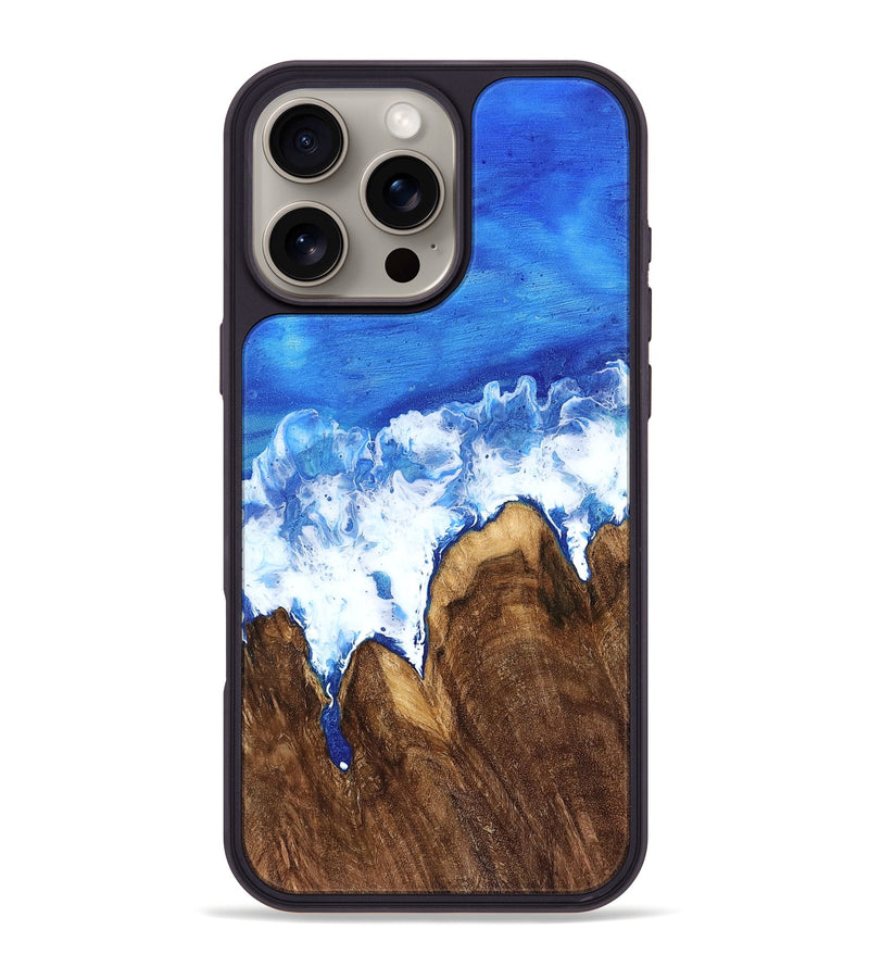 iPhone 16 Pro Max Wood Phone Case - Corrine (Coastal, 763708)