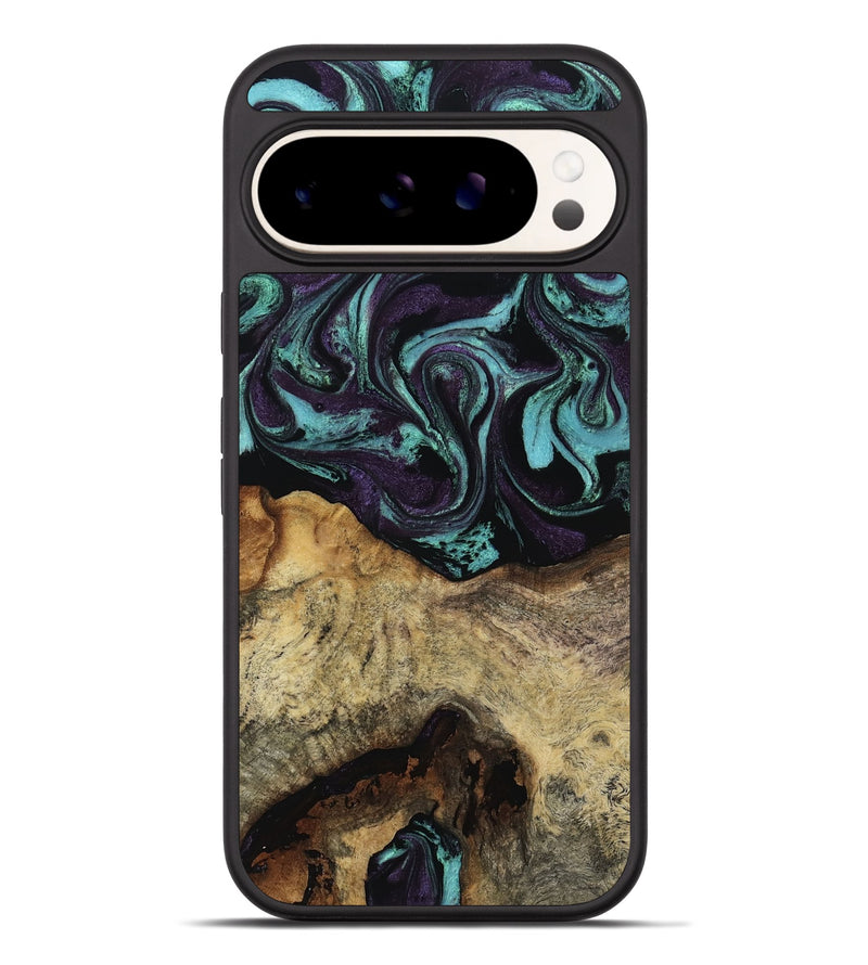 Pixel 9 Pro XL Wood Phone Case - Zaire (Purple, 763709)