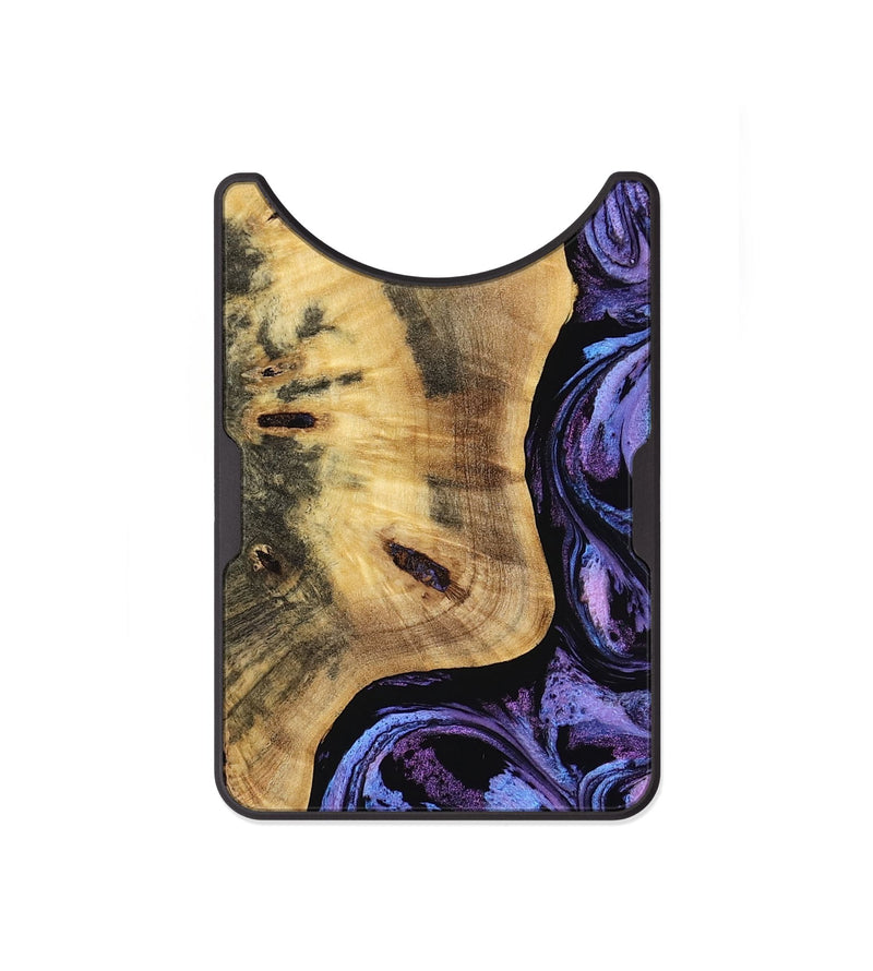 Alloy Wood Wallet - Garrick (Purple, 763712)