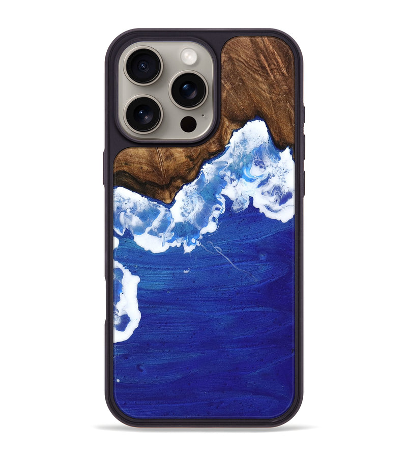iPhone 16 Pro Max Wood Phone Case - Aubrie (Coastal, 763727)