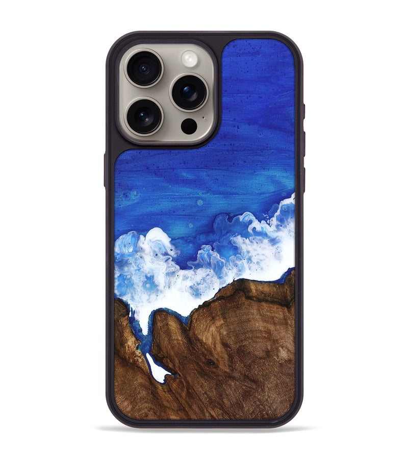 iPhone 15 Pro Max Wood Phone Case - Natasha (Coastal, 763728)