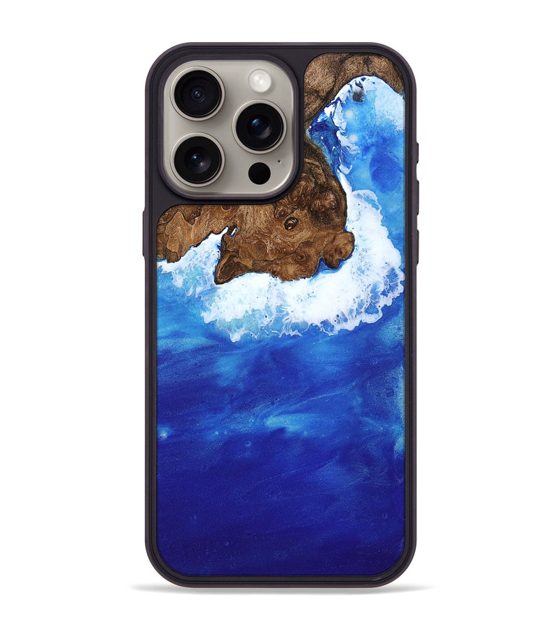 iPhone 15 Pro Max Wood Phone Case - Makena (Coastal, 763736)