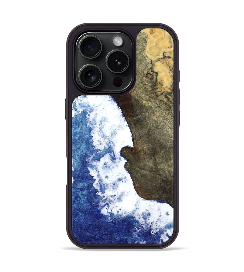 iPhone 16 Pro Wood Phone Case - Isa (Coastal, 763739)