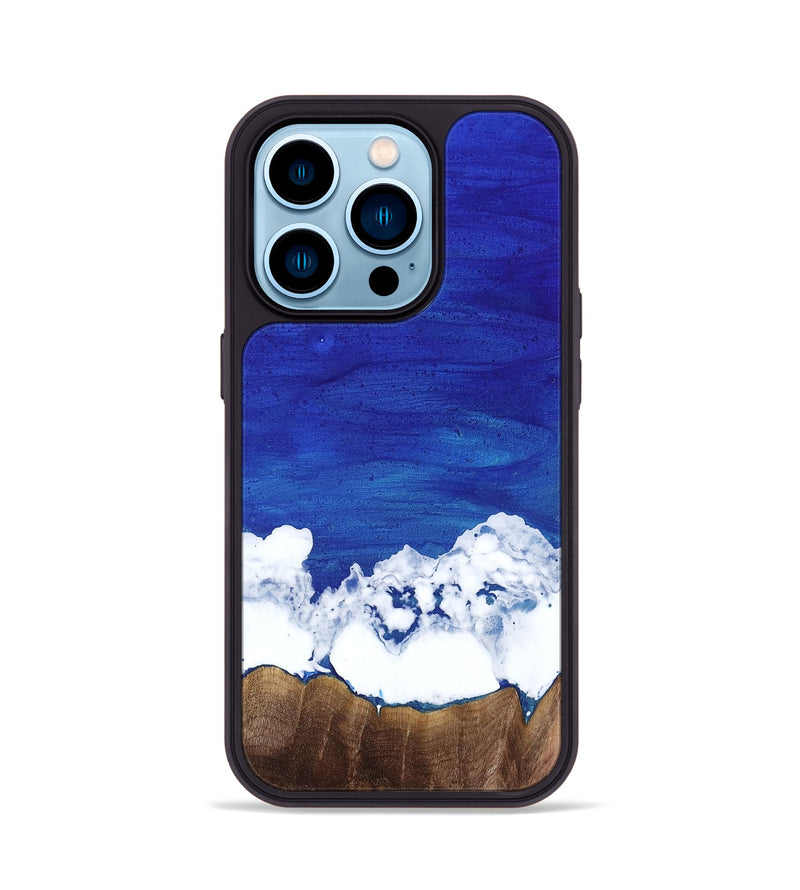 iPhone 14 Pro Wood Phone Case - Haley (Coastal, 763765)