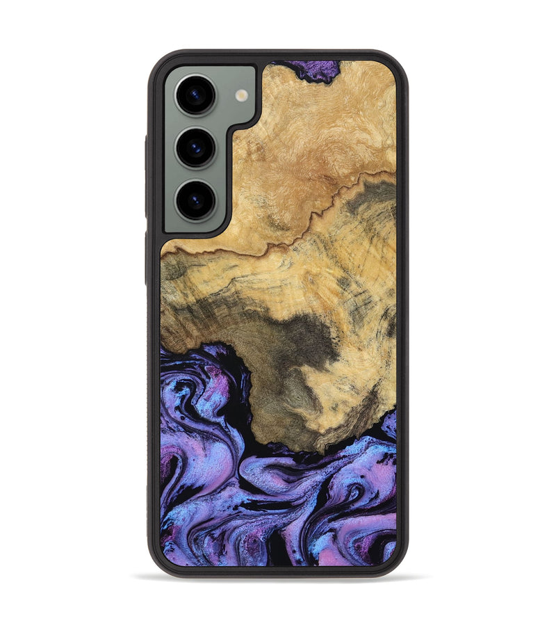Galaxy S23 Plus Wood Phone Case - Thad (Purple, 763816)